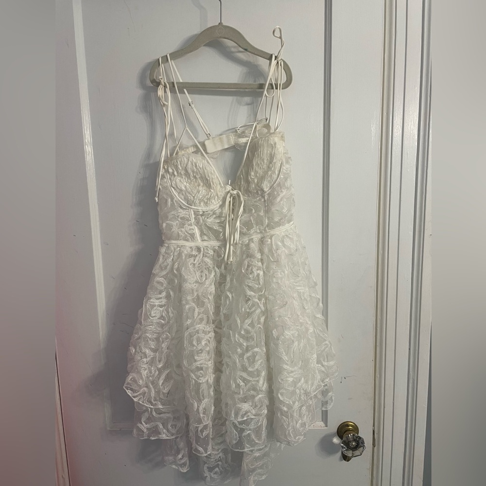 Tatiana Mini Dress in white